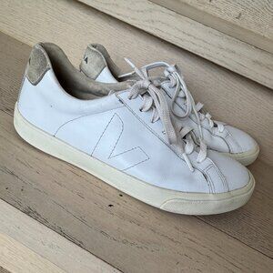 Veja Esplar White/Gray Womens Sneaker 38 7